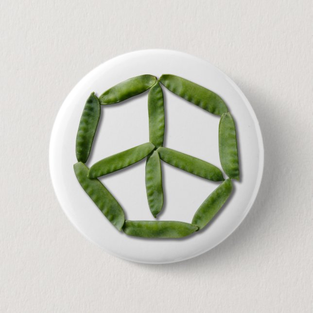 Knopf der Friedenserbsen 2 Button (Vorderseite)