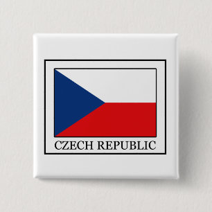 Knopf der Tschechischen Republik Button