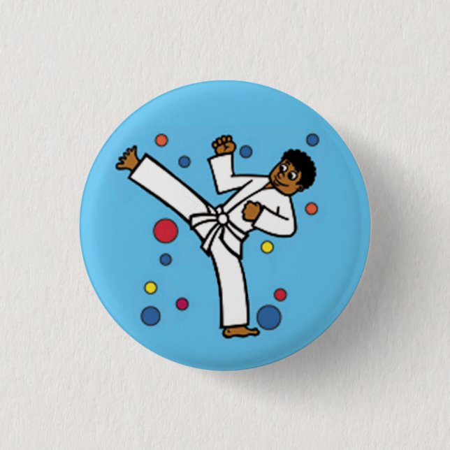 Knopf des Ballon-Jungen-3 Button (Vorderseite)