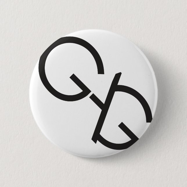 Knopf des Gag-Logo-2.25in Button (Vorderseite)