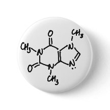 Knopf des Koffein-(Kaffee-/Tee-Alkaloid),
