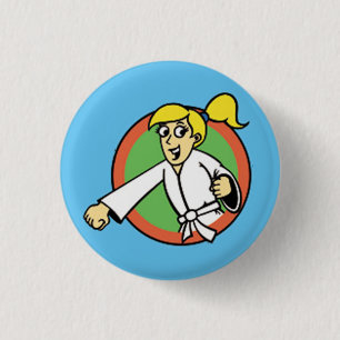 Knopf des Kriegskunst-Party-Kind1 Button