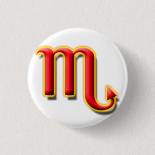 Knopf des Skorpions-#1 Button