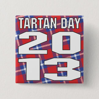 Knopf des Tartan-Tag2013 Button