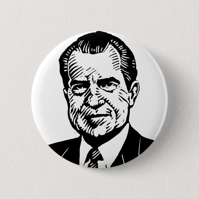 Knopf Dicks Nixon Button (Vorderseite)