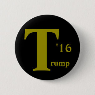 Knopf Donald Trump 2016 Button