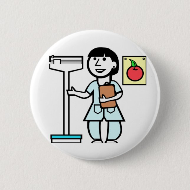Knopf-Ernährungswissenschaftler Button (Vorderseite)