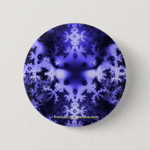 Knopf - Fraktal-Schwamm Button