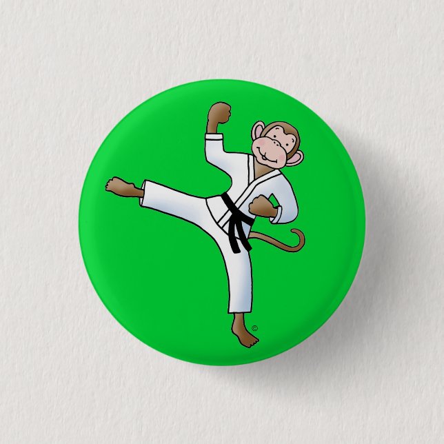 Knopf für Affen Button (Vorderseite)