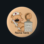 Knopf für das Eichhörnchen Button<br><div class="desc">Entwurf von Cheryl Seslar unter www.digiwebstudio.com</div>