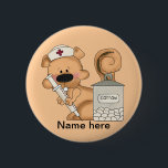 Knopf für das Eichhörnchen Button<br><div class="desc">Entwurf von Cheryl Seslar unter www.digiwebstudio.com</div>