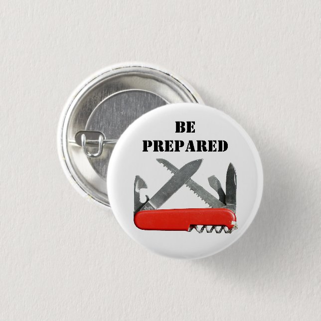 Knopf für das Messer der klassischen Armee Button (Vorne & Hinten)