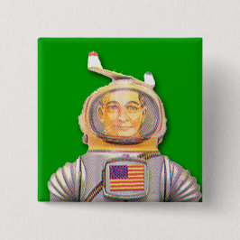 Knopf für den American Astronaut Tobot Square Button