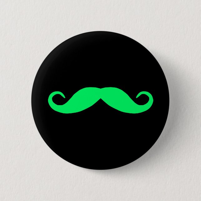 Knopf für farbenfrohe Mustache Button (Vorderseite)