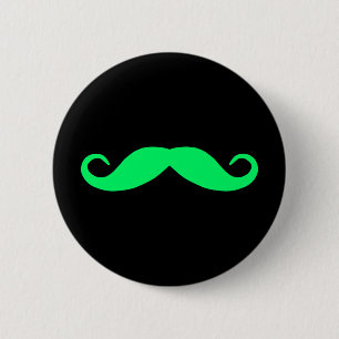 Knopf für farbenfrohe Mustache Button