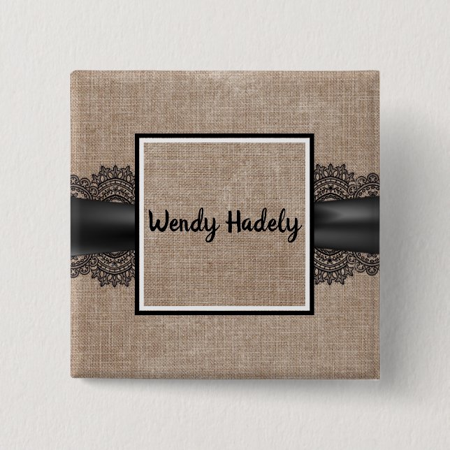 Knopf für Linen und Spitzen Button (Vorderseite)