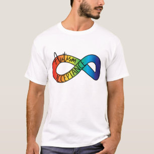 Knopf für Neurodität Autismus Akzeptanz T-Shirt
