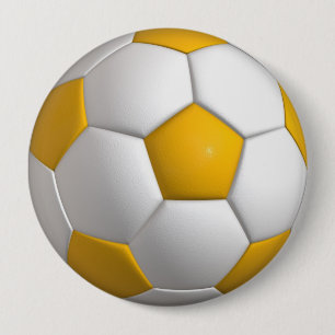 Knopf Gelb und Weiß Button