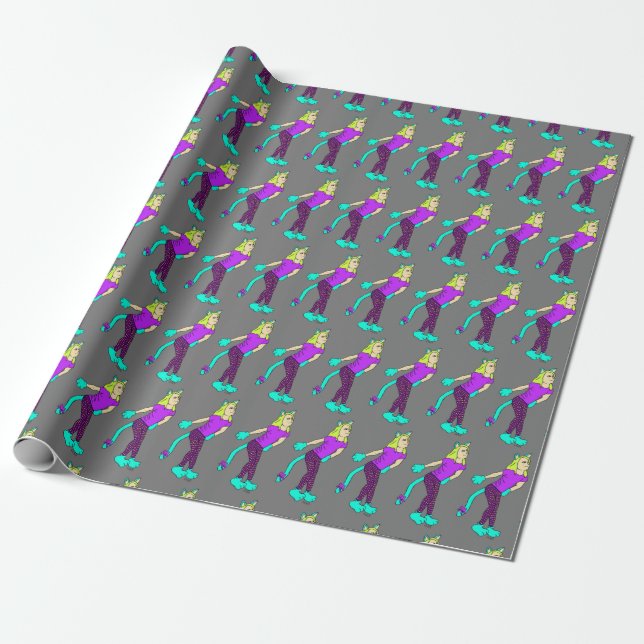 Knopf Geschenkpapier (Ungerollt)