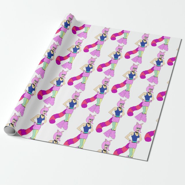 Knopf Geschenkpapier (Ungerollt)