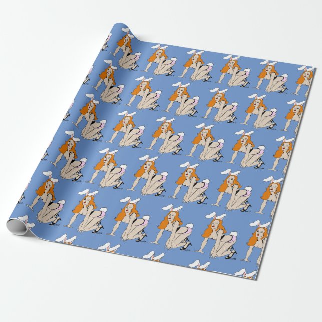 Knopf Geschenkpapier (Ungerollt)