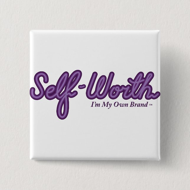 Knopf herauf Ihre Marke Button (Vorderseite)