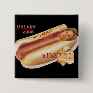 Knopf Hillary 2008 Button