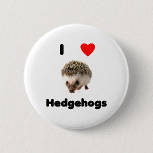 Knopf Igel der Liebe I Button