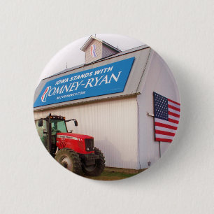 Knopf Iowas Romney-Ryan Button
