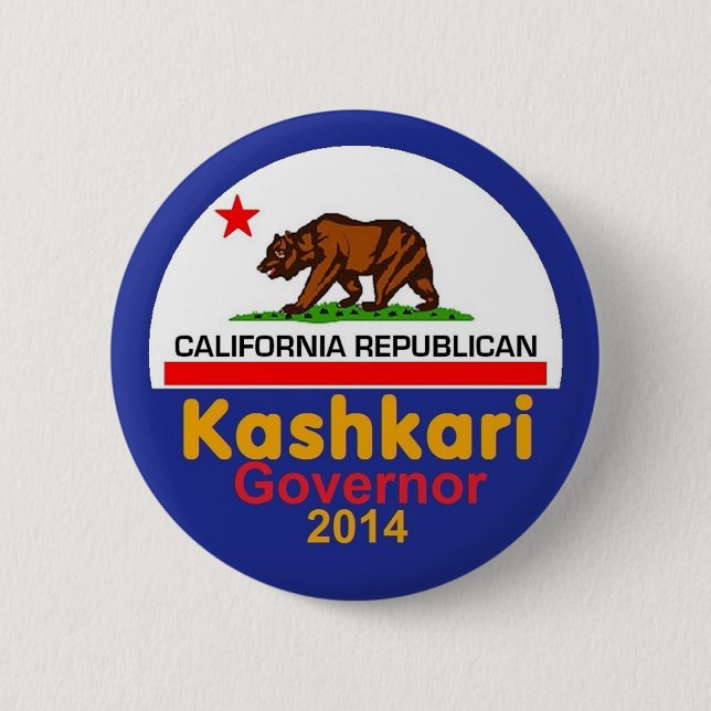 Knopf Kashkari Gouverneur-2014 Button (Vorderseite)
