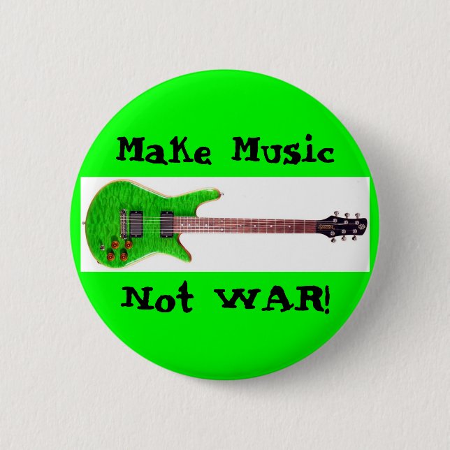 Knopf Krieg der Musik nicht Button (Vorderseite)