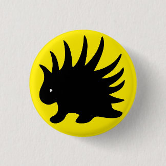 Knopf Liberal Stachelschwein M2 Button
