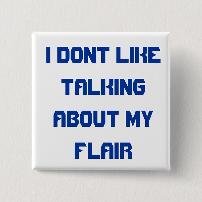 Knopf Nach oben und Überspringen des Flairs Button (Vorderseite)