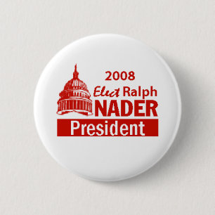 Knopf NADER 2008 Button