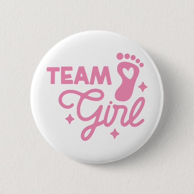Knopf Neue Girl-Feier Button (Vorderseite)
