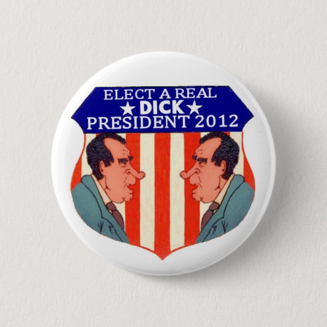 Knopf Nixon 2012 Button (Vorderseite)