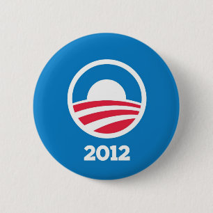 Knopf Obama 2012 Button