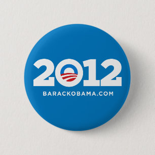 Knopf Obama 2012 Button