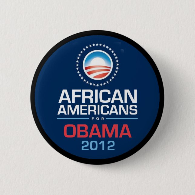 Knopf Obama 2012 Button (Vorderseite)