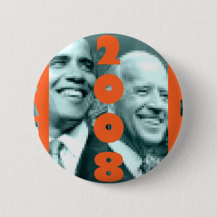 Knopf Obama Biden 2008 Button