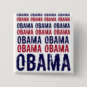 Knopf OBAMA OBAMA OBAMA Button