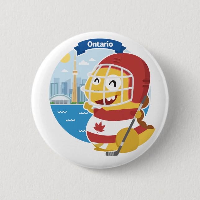 Knopf Ontarios VIPKID Button (Vorderseite)