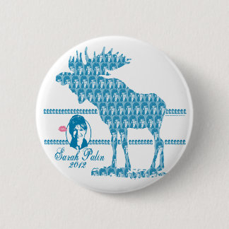 Knopf Palin Elch-2012 Button