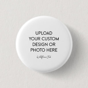 Knopf Pin 1-1/4" - Klein Button