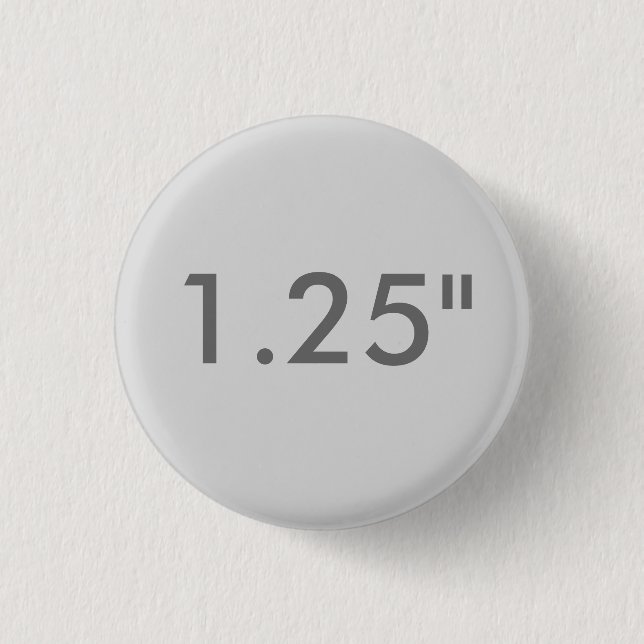 Knopf-Raum-Schablone der Gewohnheits-1,25" kleine Button (Vorderseite)