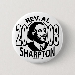 Knopf Rev.-Al Sharpton 2008 Button