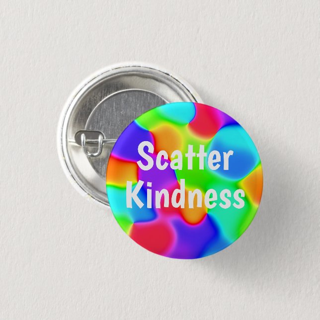 Knopf "Scatter Kindness" Button (Vorne & Hinten)