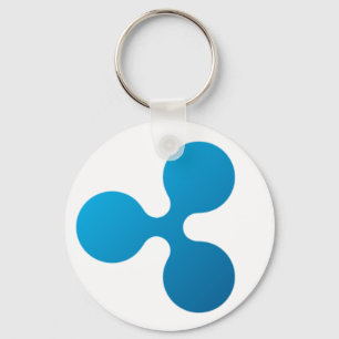 Knopf-Schlüsselanhänger der Kräuselungs-XRP Schlüsselanhänger