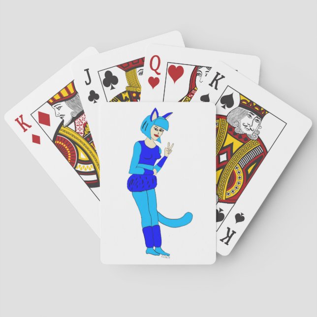 Knopf Spielkarten (Rückseite)
