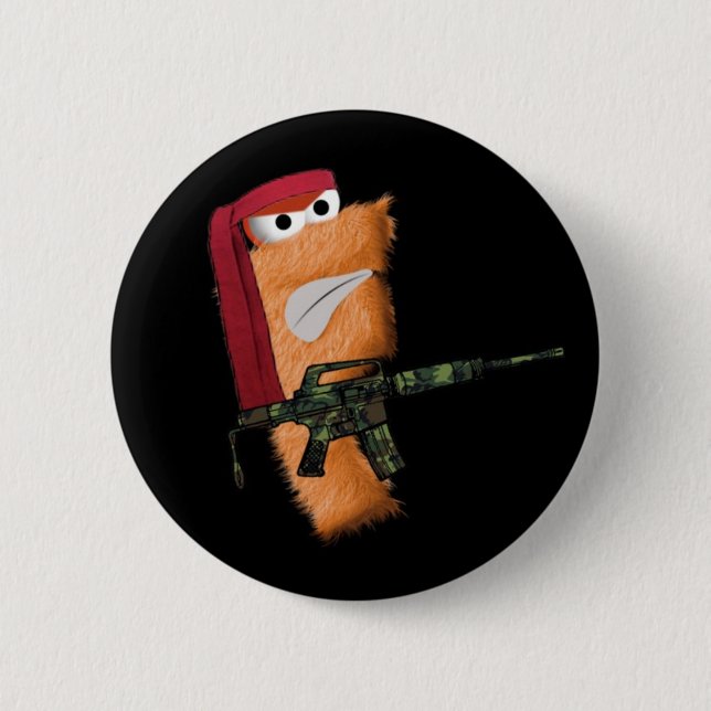 Knopf Umgedrehte-BO (Schwarzes)! Button (Vorderseite)